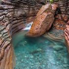 Markanter Stein in der Tauglklamm