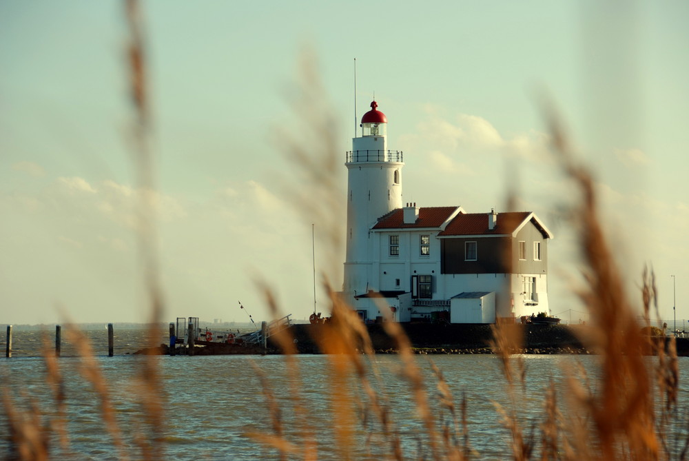 Marken - Lighthouse "Paard van Marken (Horse of Marken)" --