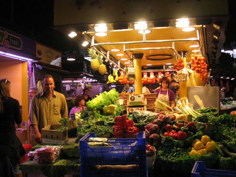 Market in Barcelona