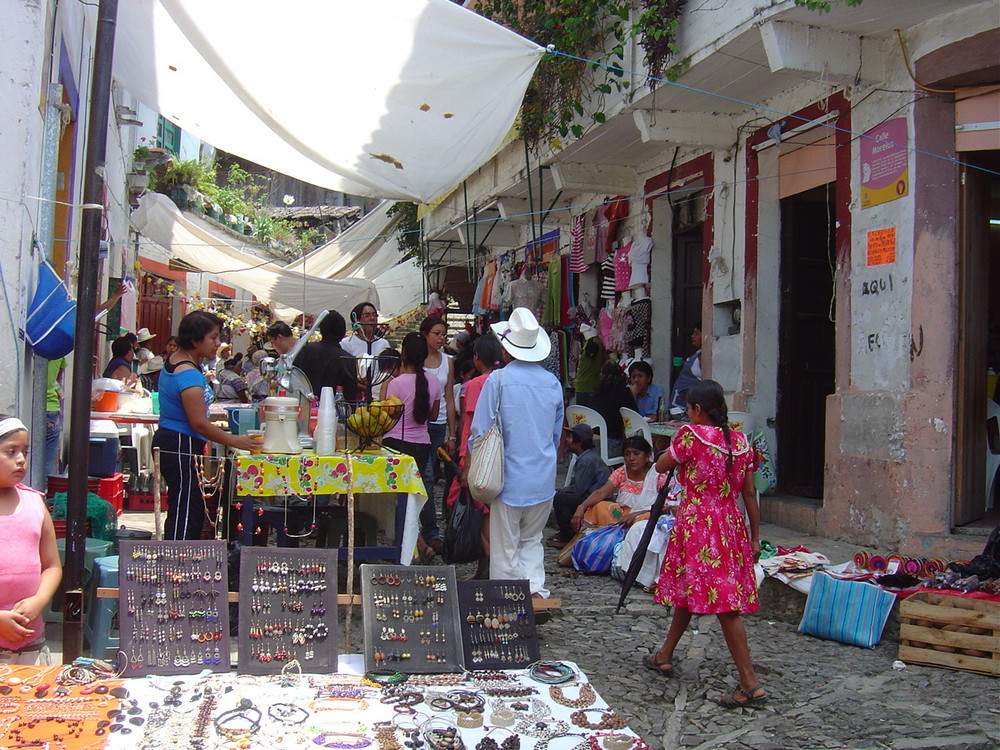 Market in Cuedzalan, Puebla
