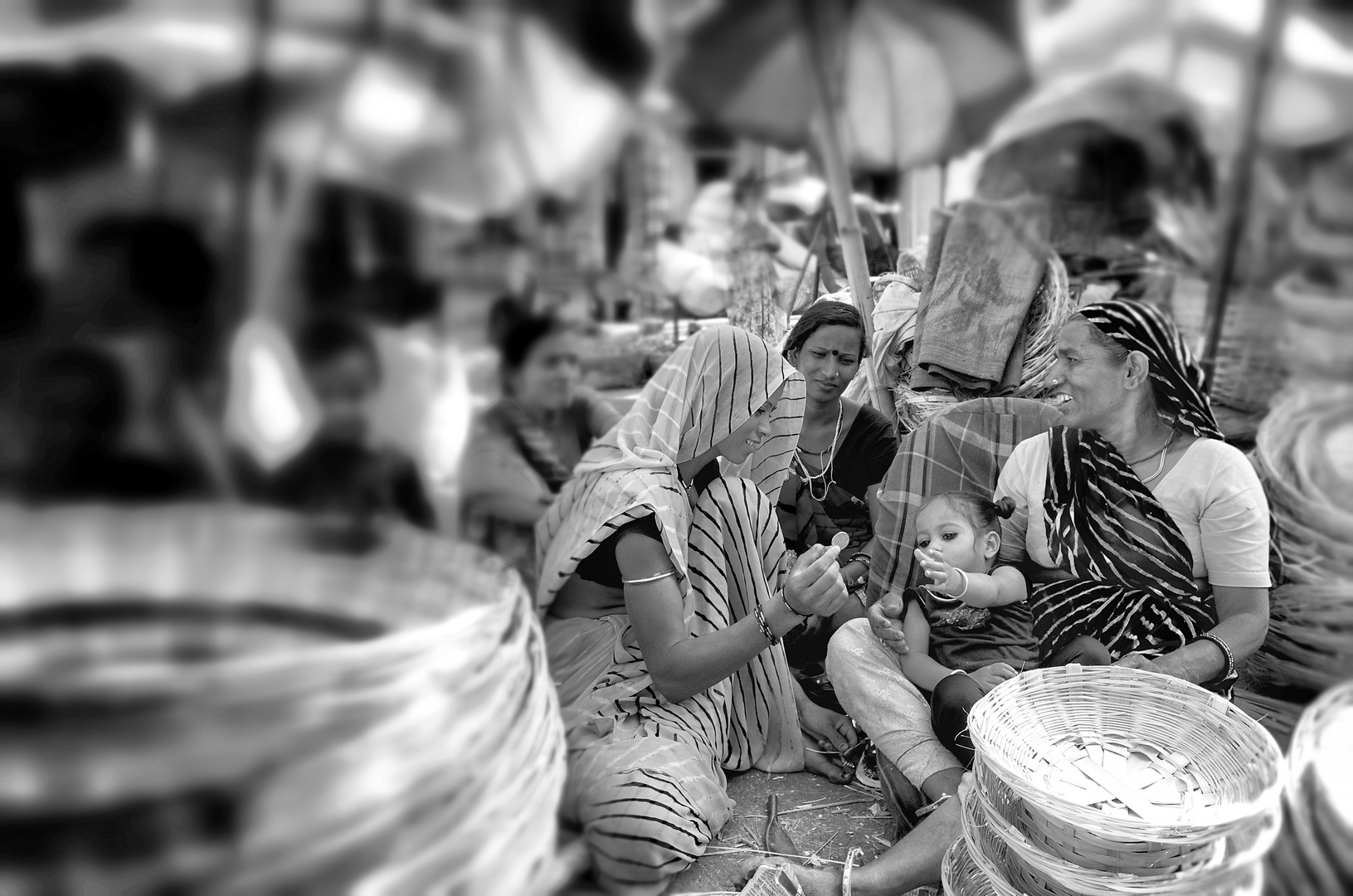 Market in Mumbai....