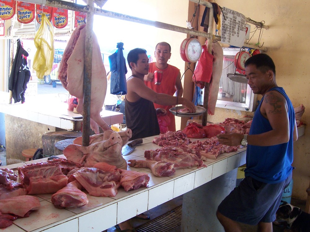 Market in Taitai, Philippines