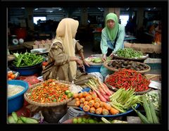 Market Kotha Baru - veggies