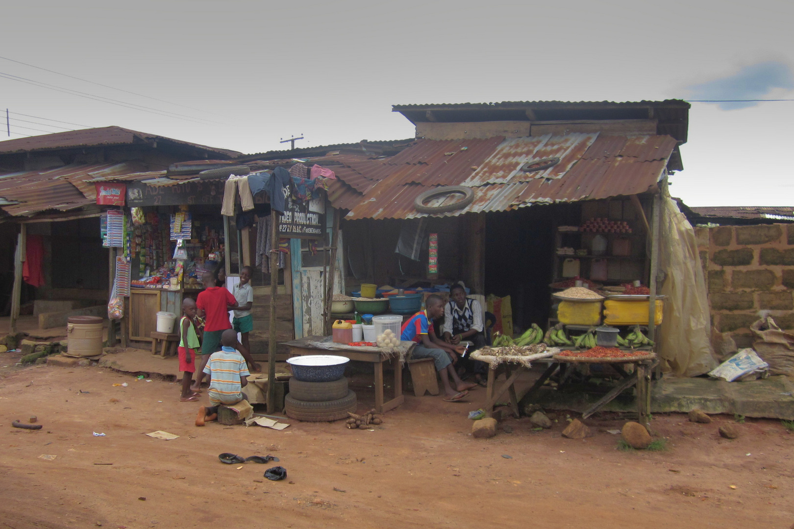 Market, Nigeria, Benin City, August 2011