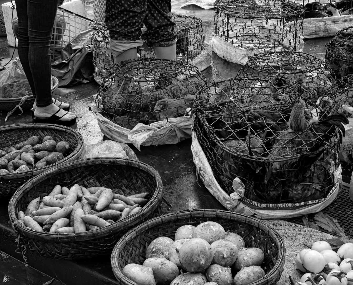 market scene