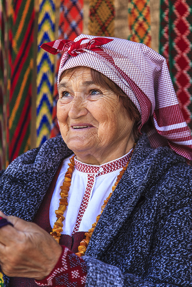 Market Woman in Vilnius