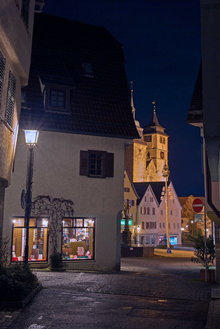 Markgröningen - Sicht auf Marktplatz 03