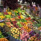 Markhalle La Boqueria an Der Rambla in Barcelona