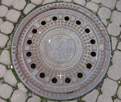 Markkleeberger Kanaldeckel