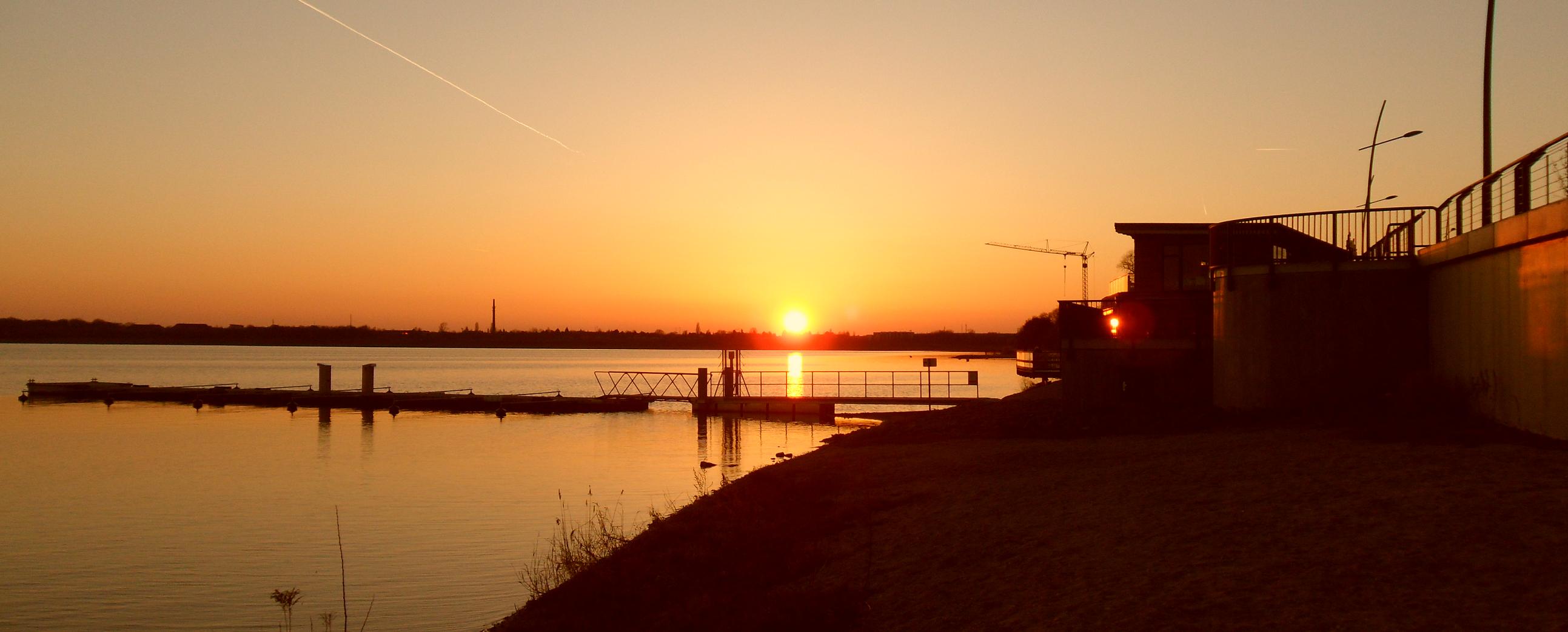 Markkleeberger Sonnenuntergang