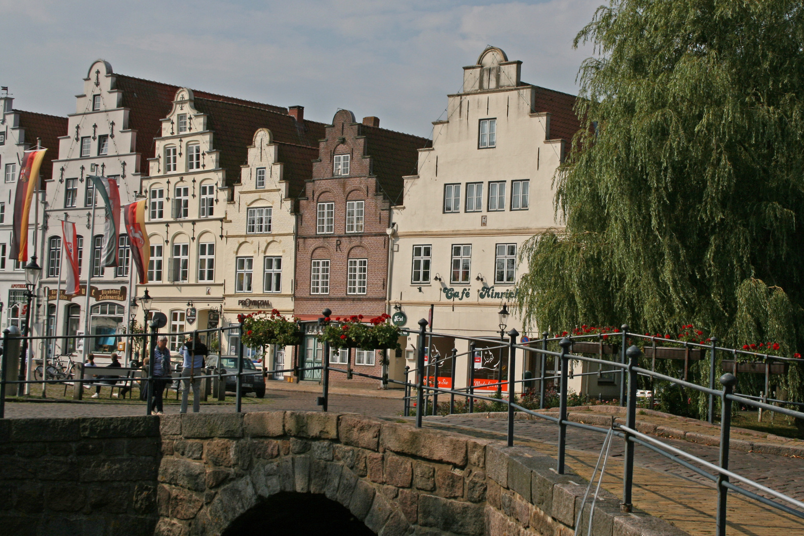 Markplatz in Friedrichstadt