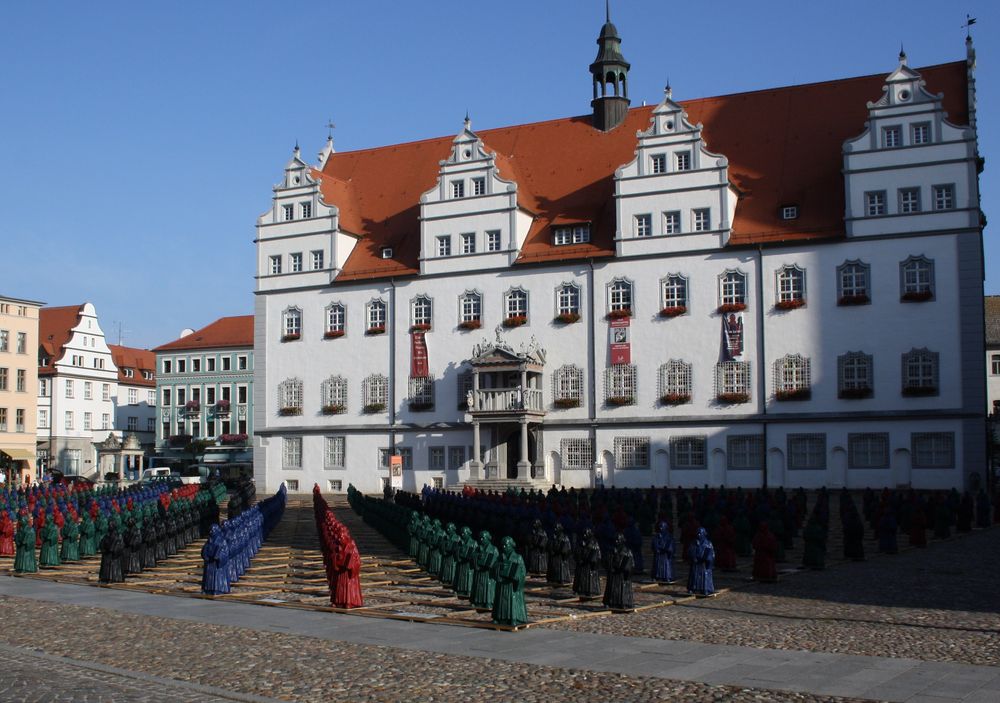 Markplatz Lutherstadt Wittenberg von carbonel 