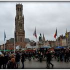 MARKT à BRUGGE et le BEFFROI