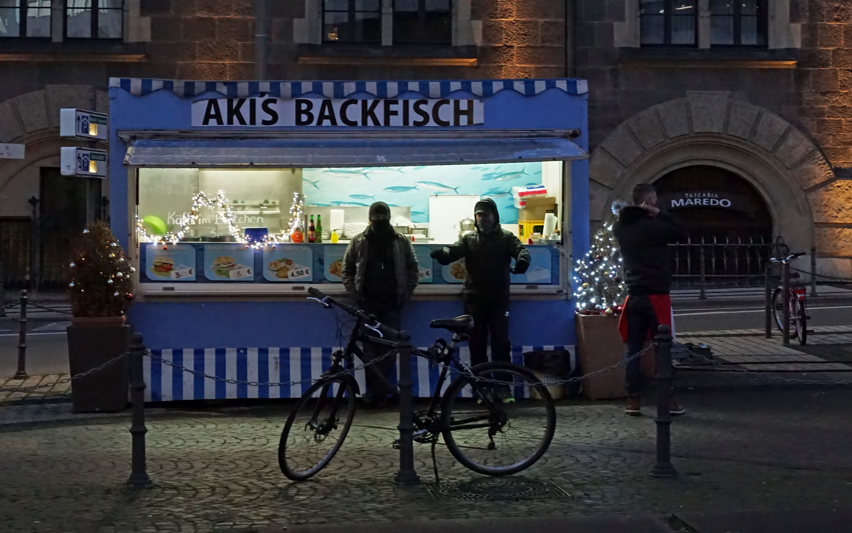 Markt am Abend