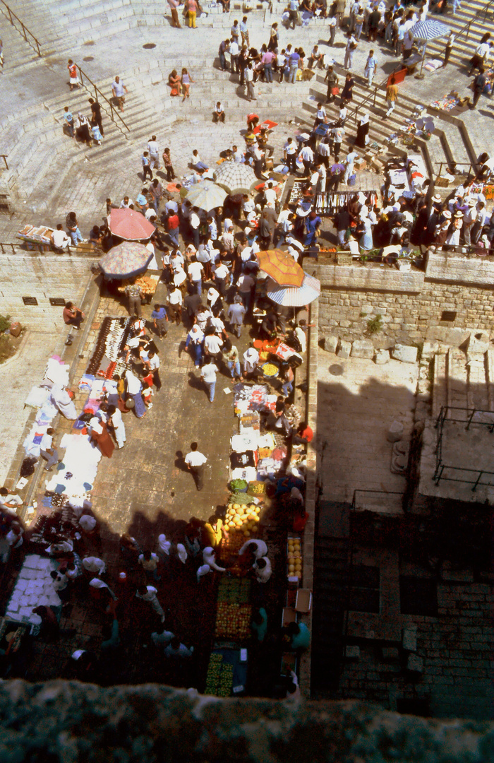 Markt an der Ostmauer