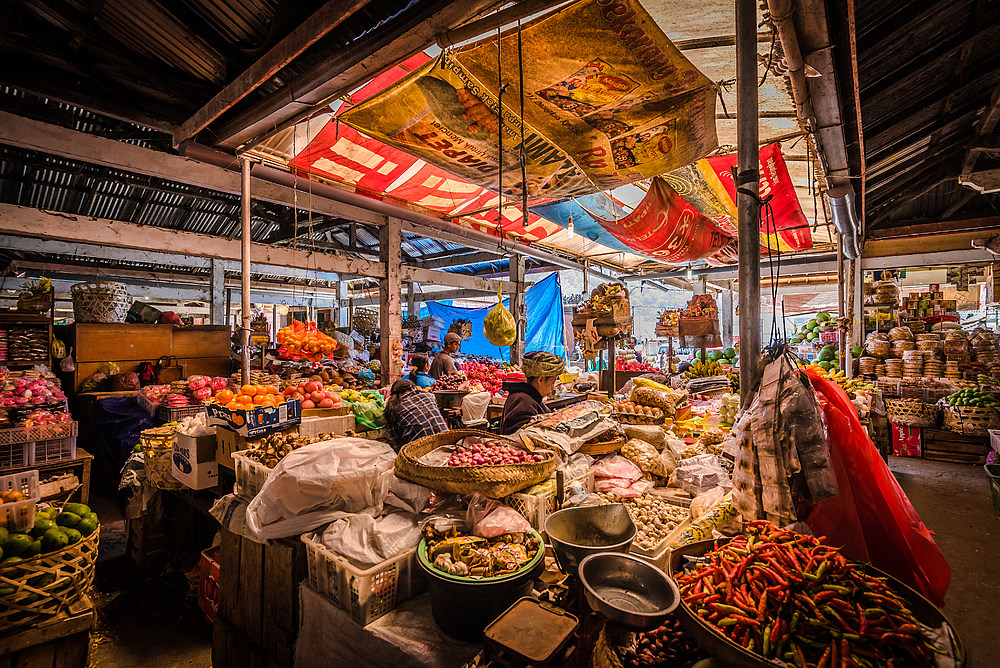 Markt auf Bali