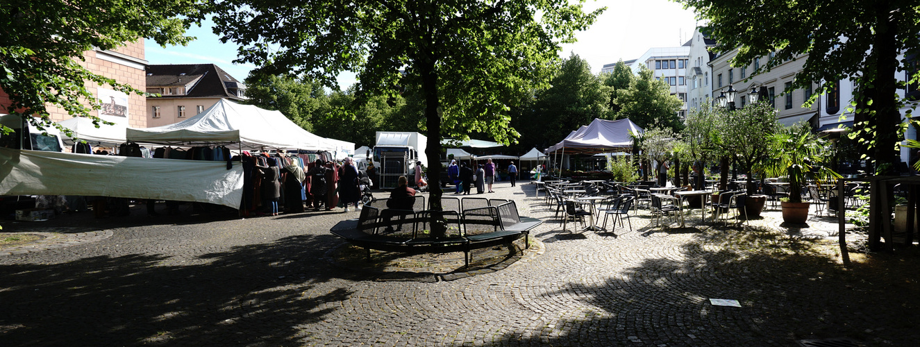 Markt auf dem Laurentiusplatz