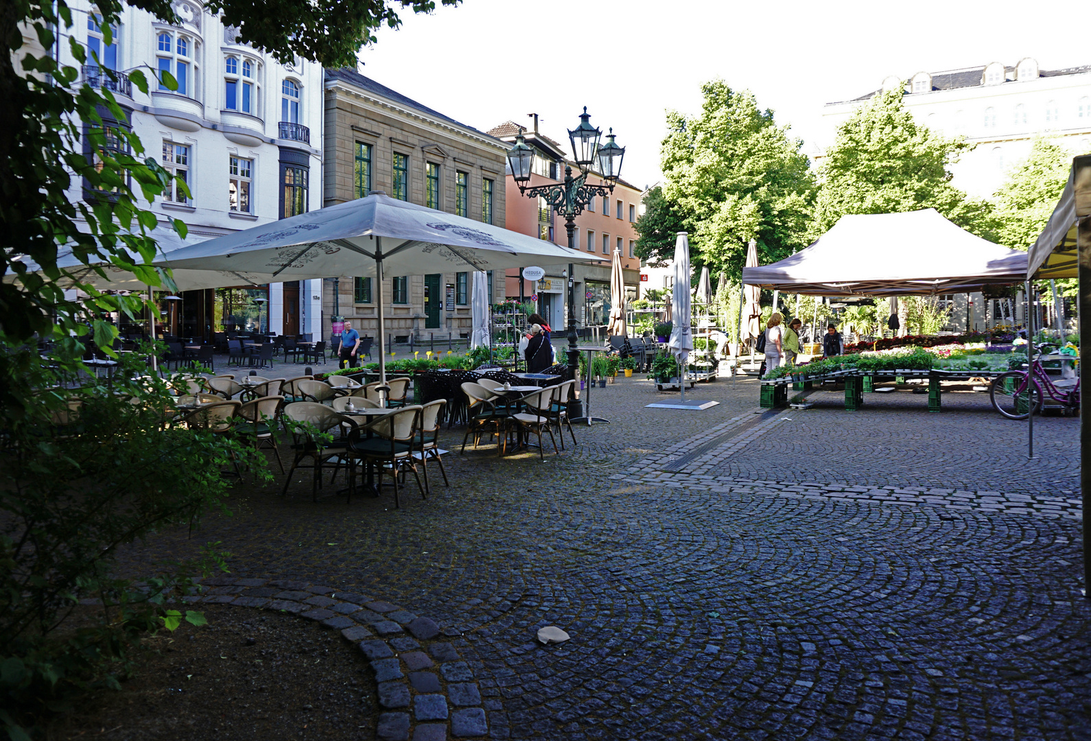 Markt auf dem Laurentiusplatz