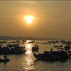 Markt auf dem Mekong