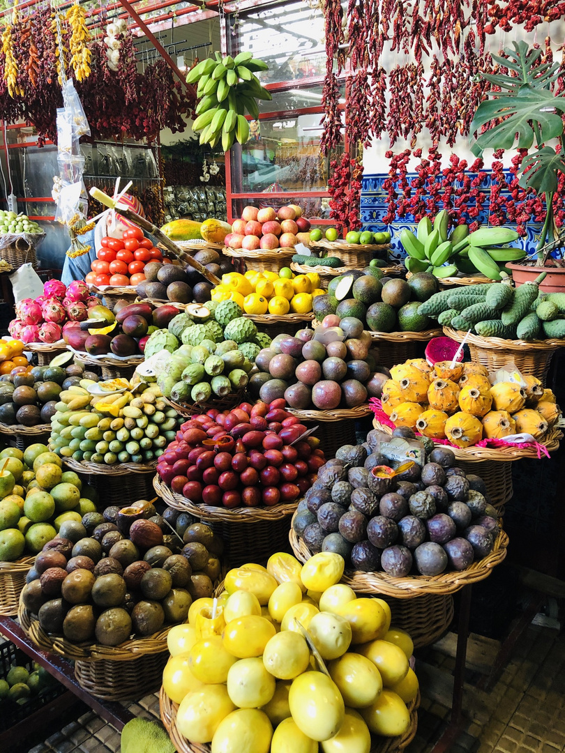 Markt auf Madeira 