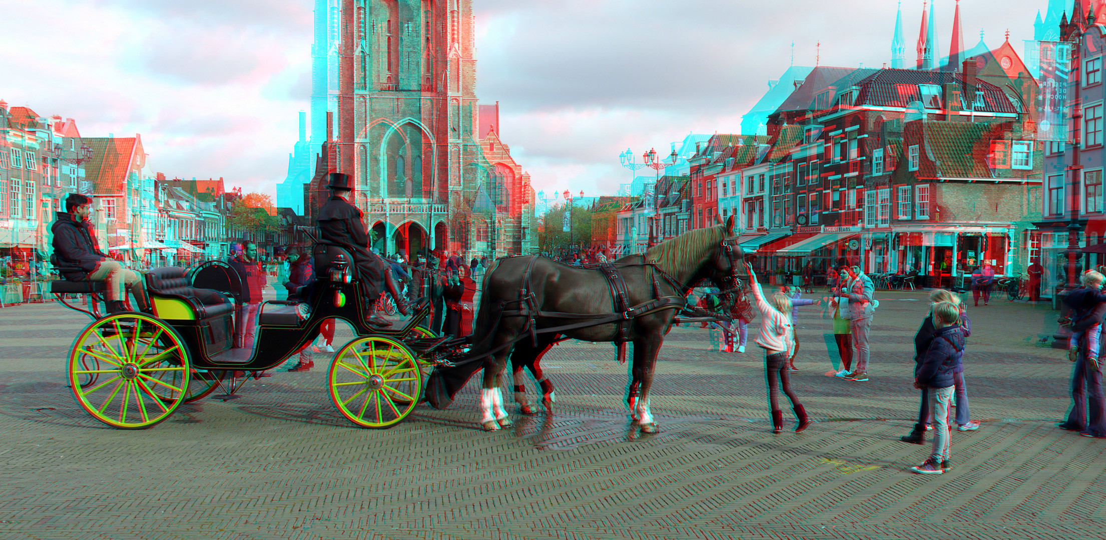 Markt Delft 3D