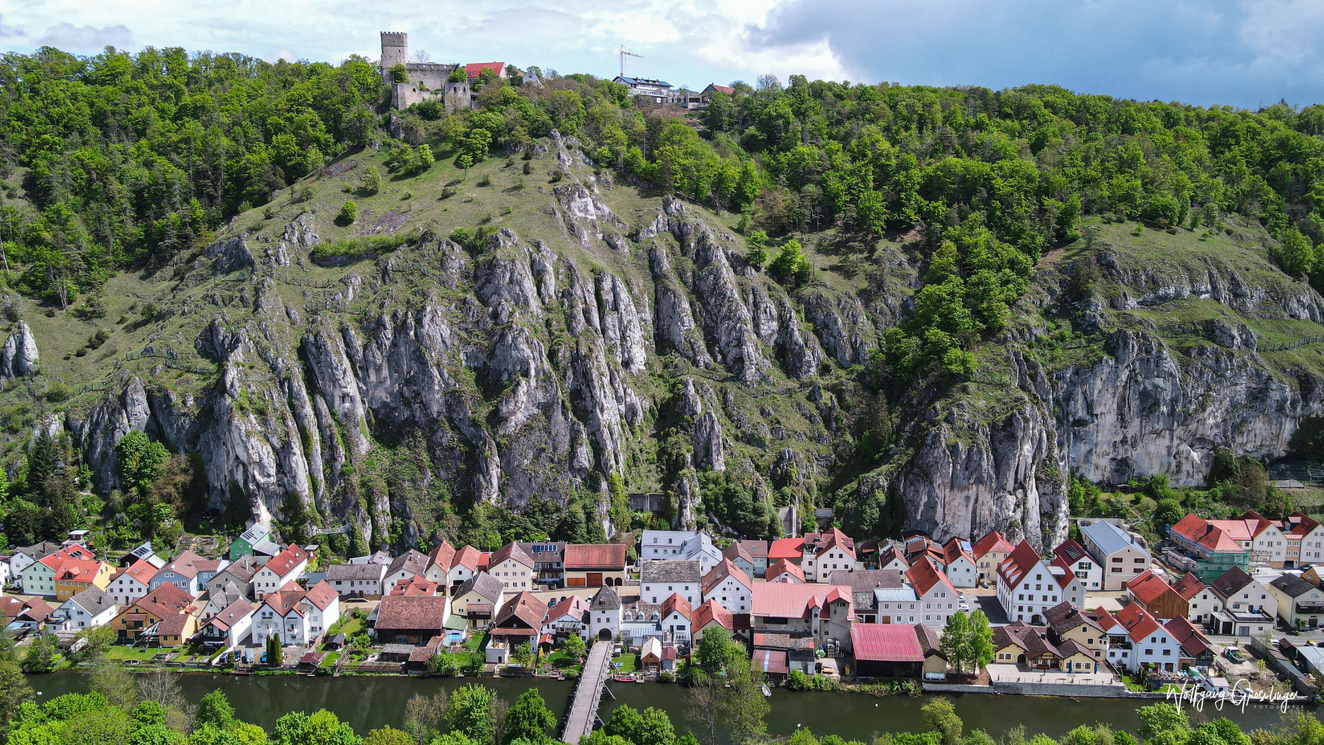 Markt Essing im Altmühltal am Main-Donau Kanal