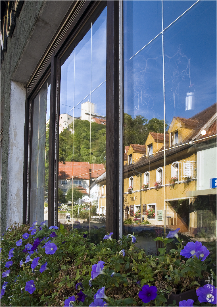 Markt Falkenstein, Blick zur Burg (3)