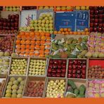Markt, Früchte ...