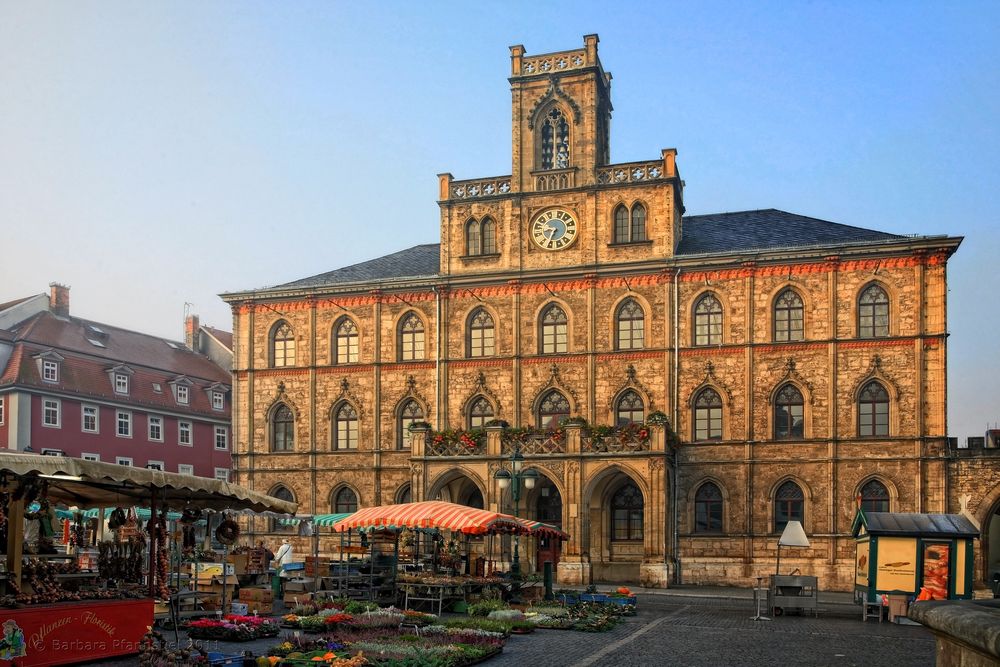 Markt im Herbst