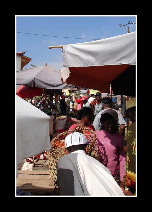 Markt im Hochland