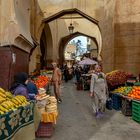 Markt im jüdischen Viertel von Fes