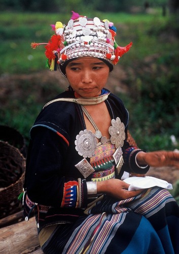 Markt im Norden von Laos