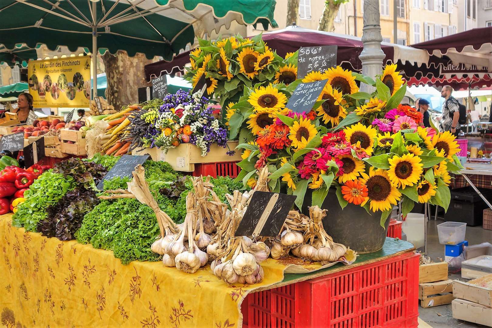 Markt in Aix de Provence