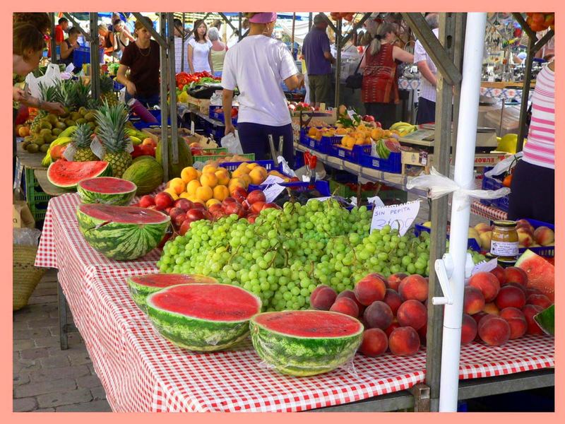 Markt in Alcudia.....