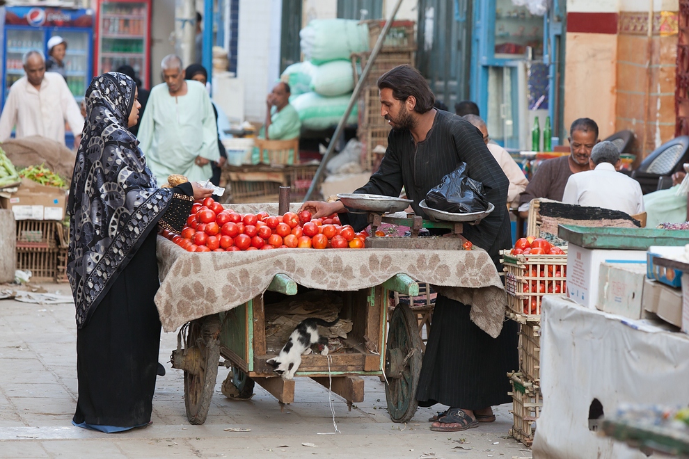 Markt in Assuan