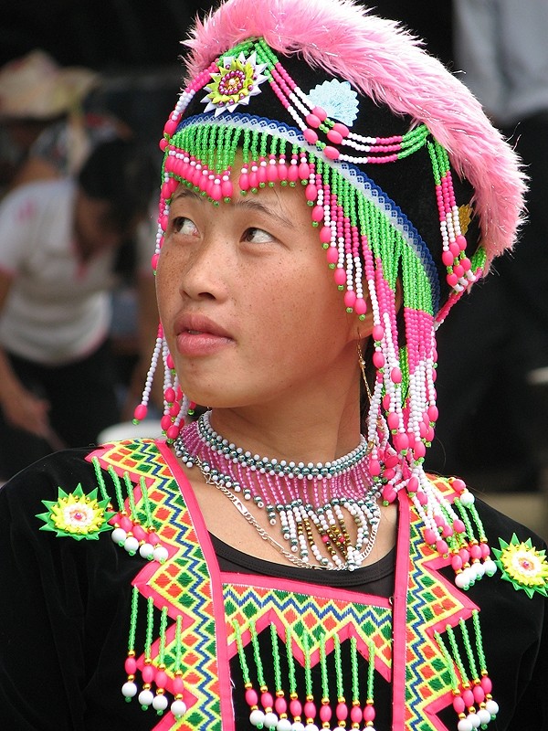 Markt in Bac Ha, Nordvietnam