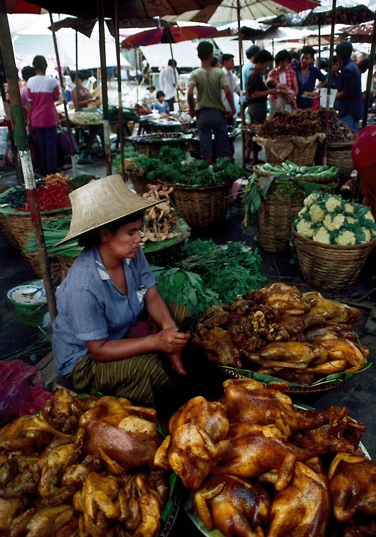 Markt in Bankok