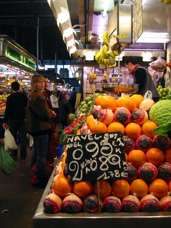 Markt in Barcelona