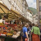 Markt in Bozen.