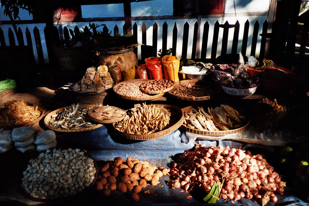 Markt in Burma