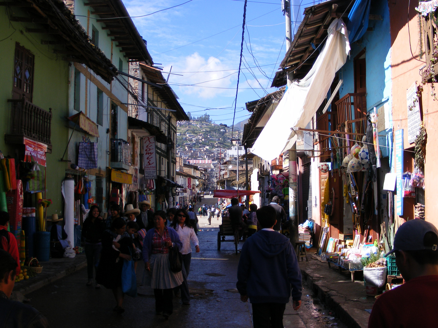 Markt in Cajamarcas