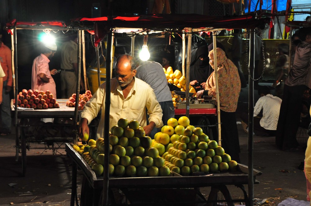 Markt in Charminar / Hyderabad