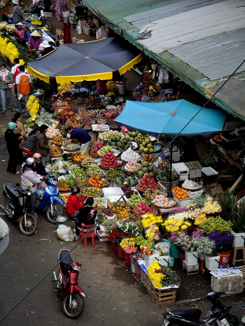 Markt in Dalat