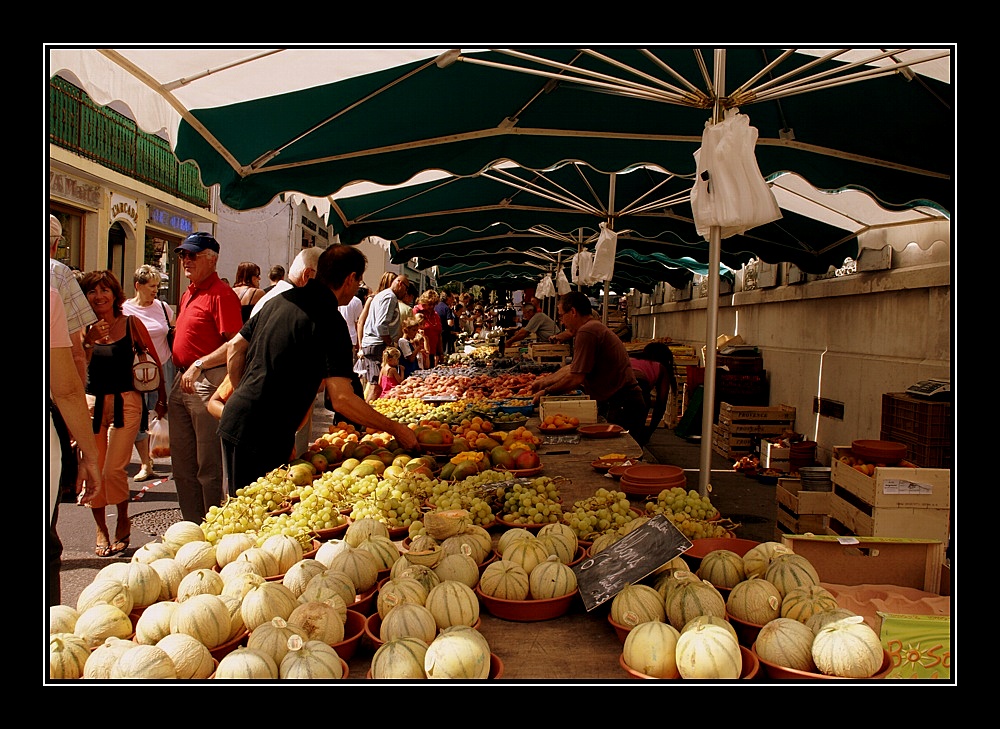 markt in divonne (F)