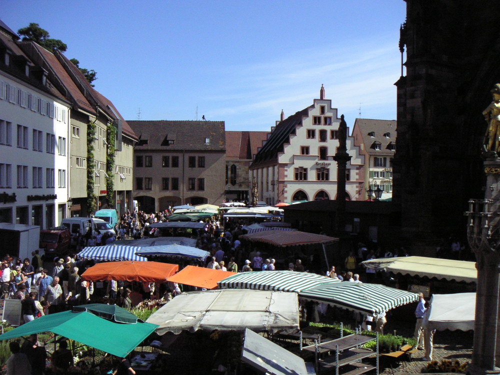 Markt in Freiburg