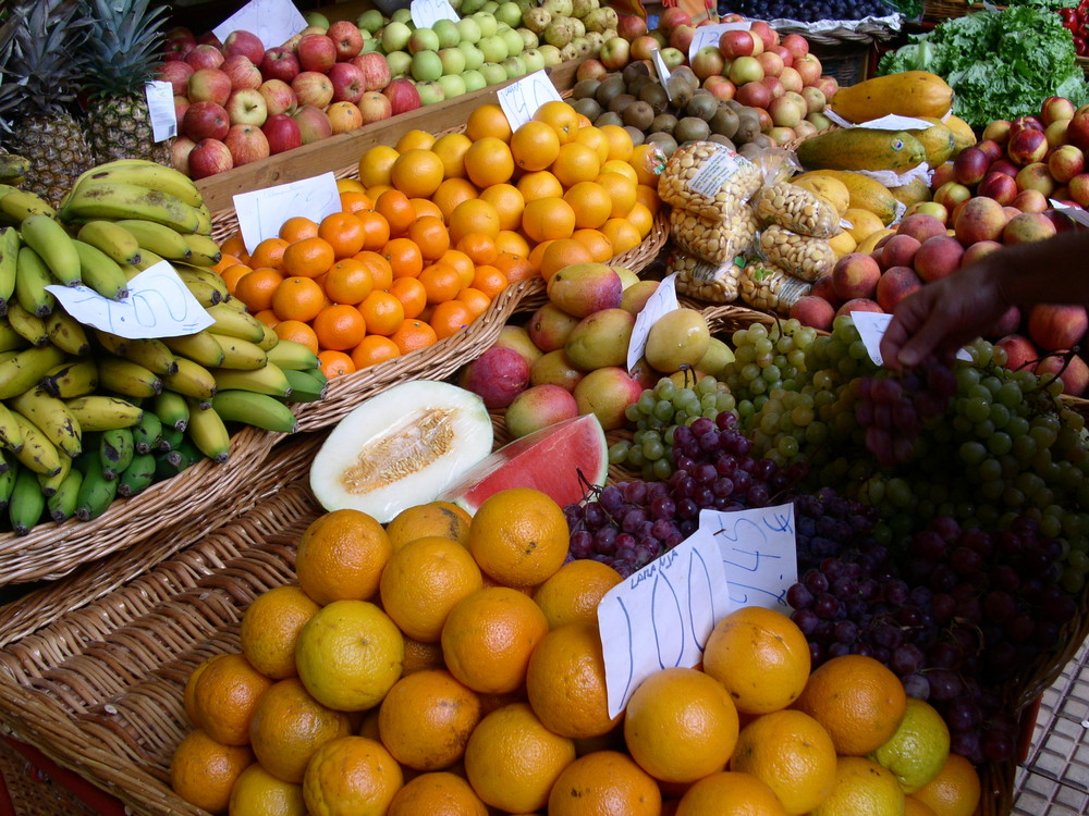 Markt in Funchal - bunt und lecker!