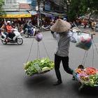 Markt in Hanoi (Vietnam)
