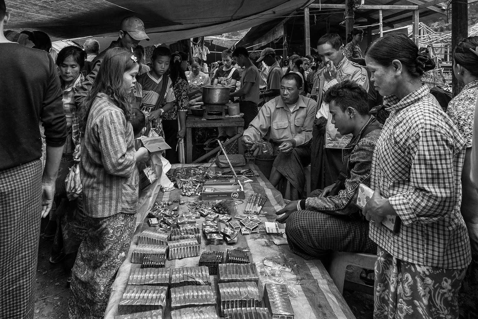 Markt in Heho (Myanmar)