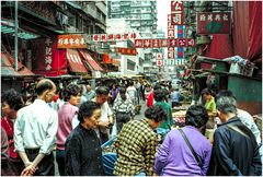 Markt in Hong Kong