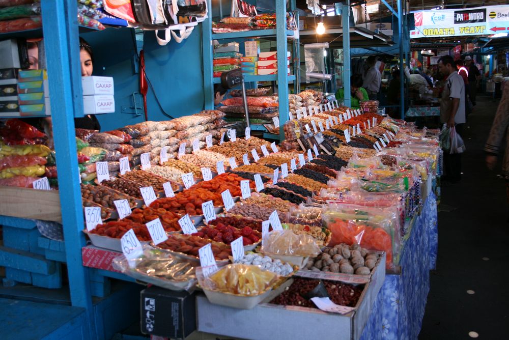 Markt in Issyk